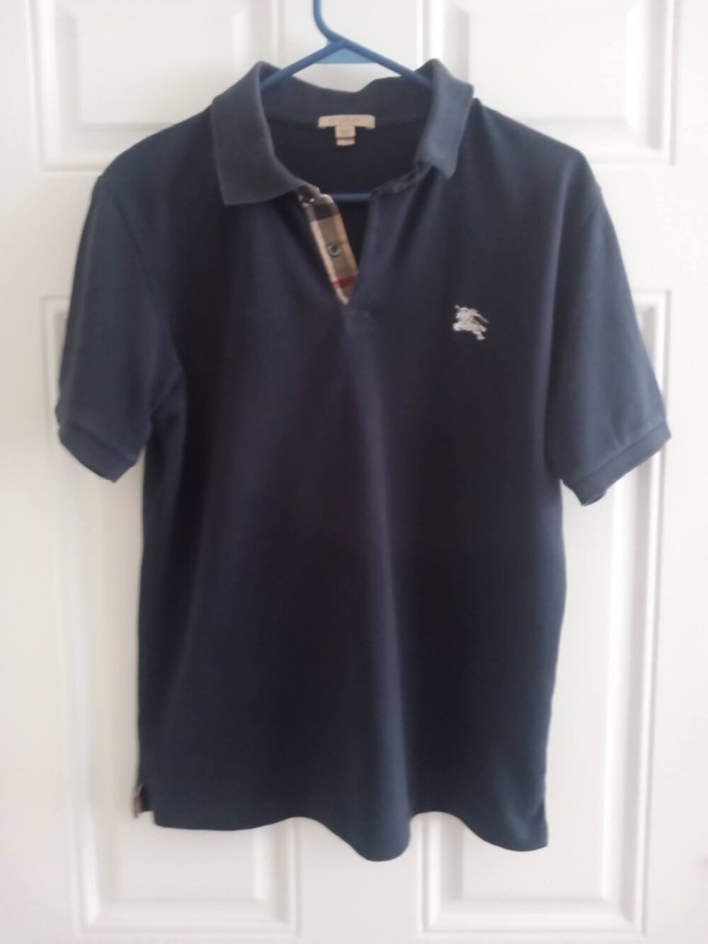 Men's Burberry Brit Short Sleeve Polo Size Small